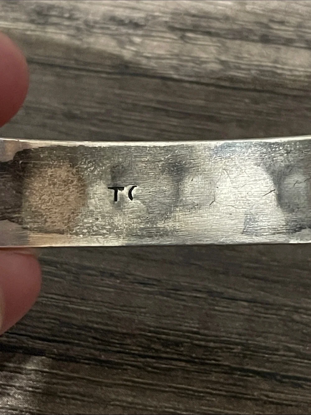 Rare Thomas (Tommy)Singer Sterling Silver Red Coral Cuff Bracelet. Old Hallmark.